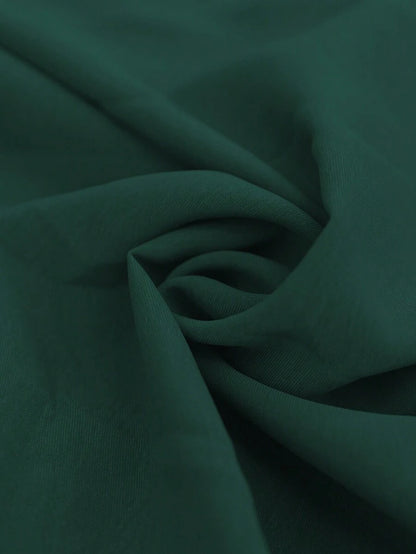 EMERY ROSE Dames lente/zomer bohemian vakantie stijl casual crossover gesmokte taille geplooide twist back ruche mouw a-lijn midi-jurk