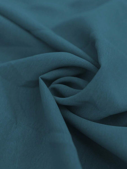 EMERY ROSE Dames lente/zomer bohemian vakantie stijl casual crossover gesmokte taille geplooide twist back ruche mouw a-lijn midi-jurk